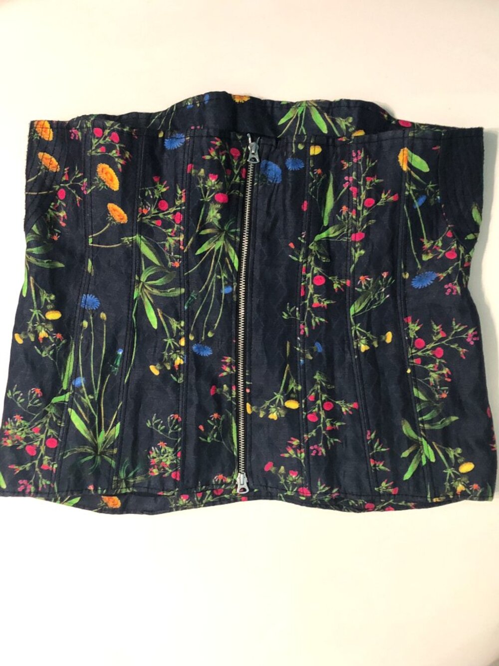 Marissa Webb floral jacquard runway Sienna corset top - Picture 5 of 7